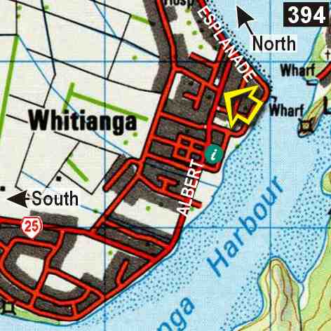 Map - Cat's Pyjamas Backpackers
