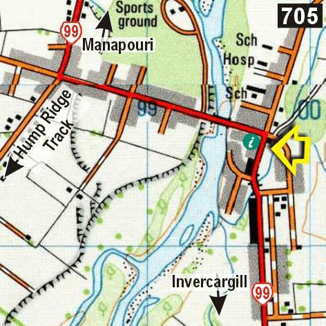 Map - Shooters Backpackers