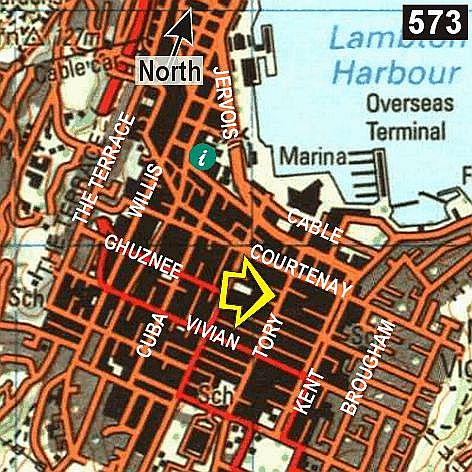 Map - Wild Zebra Backpackers