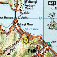 Map - Cap'n Bob's Beach House