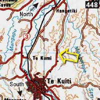 Map - Casara Mesa Backpackers