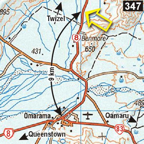 Map - Buscot Station