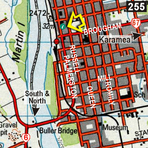Map - Bazil's Hostel 