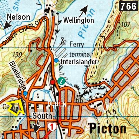 Map - Tombstone Backpackers