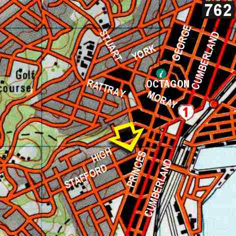 Map - Pennys Backpackers Lodge