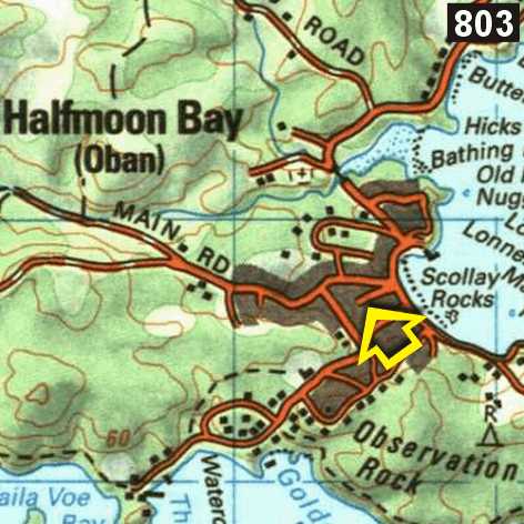 Map - Bunkers Backpackers