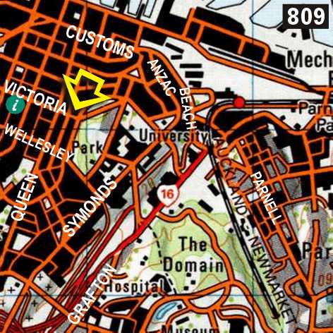 Map - Frienz Backpackers