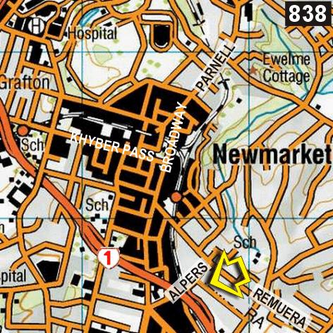 Map - JJ House Backpackers