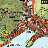 Map - Scallywags Travellers' Guesthouse