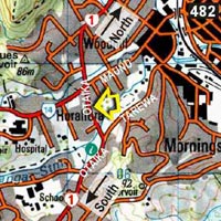 Map - Bunkdown Lodge