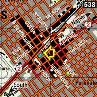 Map - The Rotten Apple