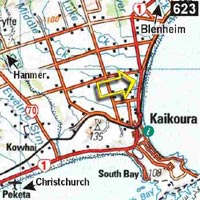 Map - Lyell Creek Lodge