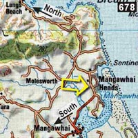Map - Coastal Cow Backpackers