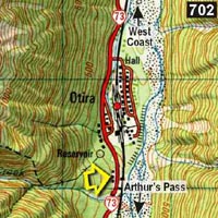 Map - Rata Lodge Backpackers
